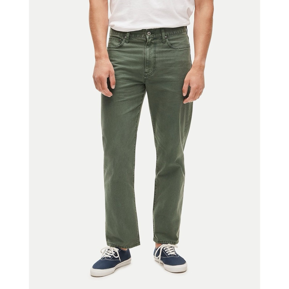 J. Crew Classic Straight garment-dyed five-pocket jean Size 34 NWT $148 CV864